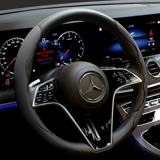 2 Pack Steering Wheel Covers - Black