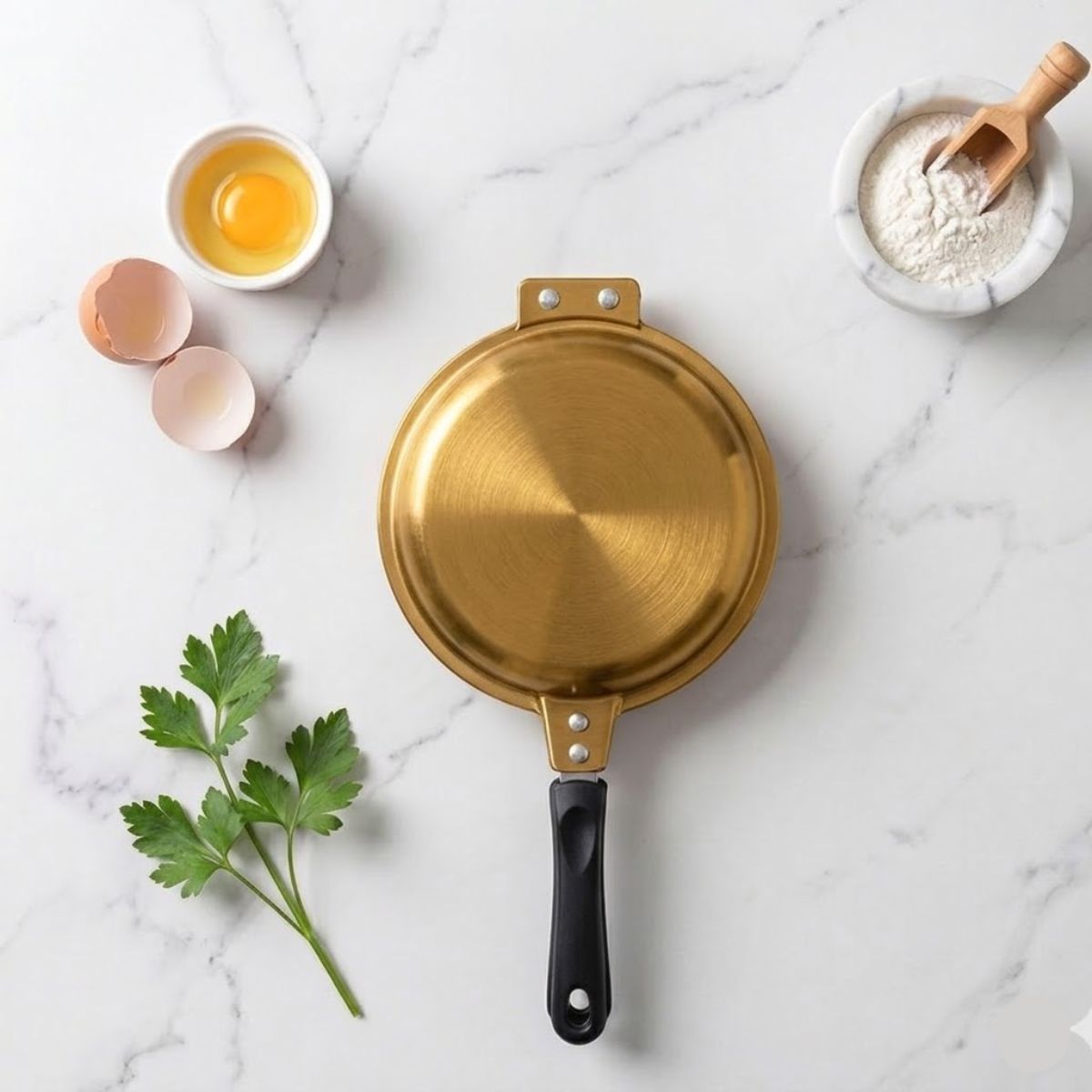 Double-Sided Non-Stick Pancake Frying Pan 15cm