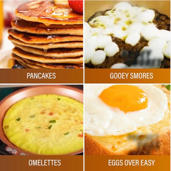 Double-Sided Non-Stick Pancake Frying Pan 15cm