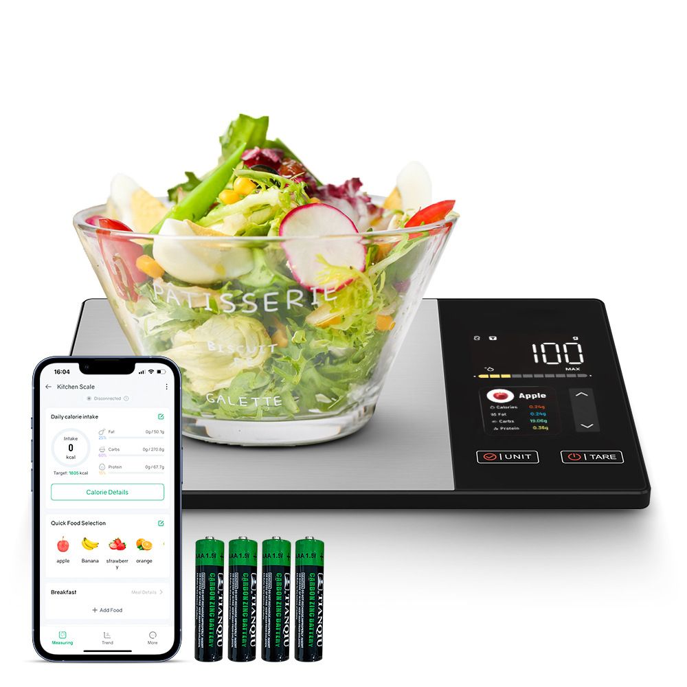 Smart Digital Kitchen Scale with Nutrition App