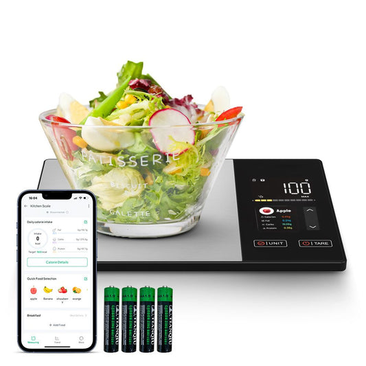 Smart Digital Kitchen Scale with Nutrition App