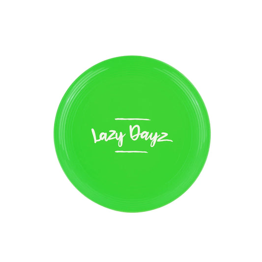 Lazy Dayz Neon Beach Frisbee - Green - 28cm