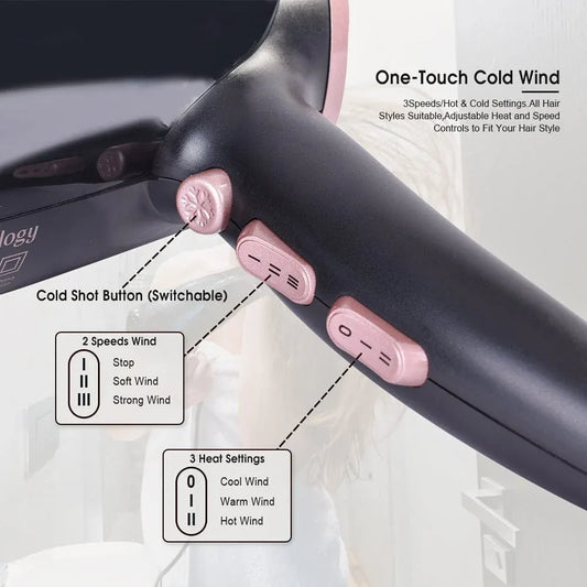 Remology 2000W Hair Dryer