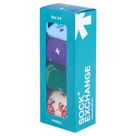 Boys' Socks Gift Box - 4 Pairs