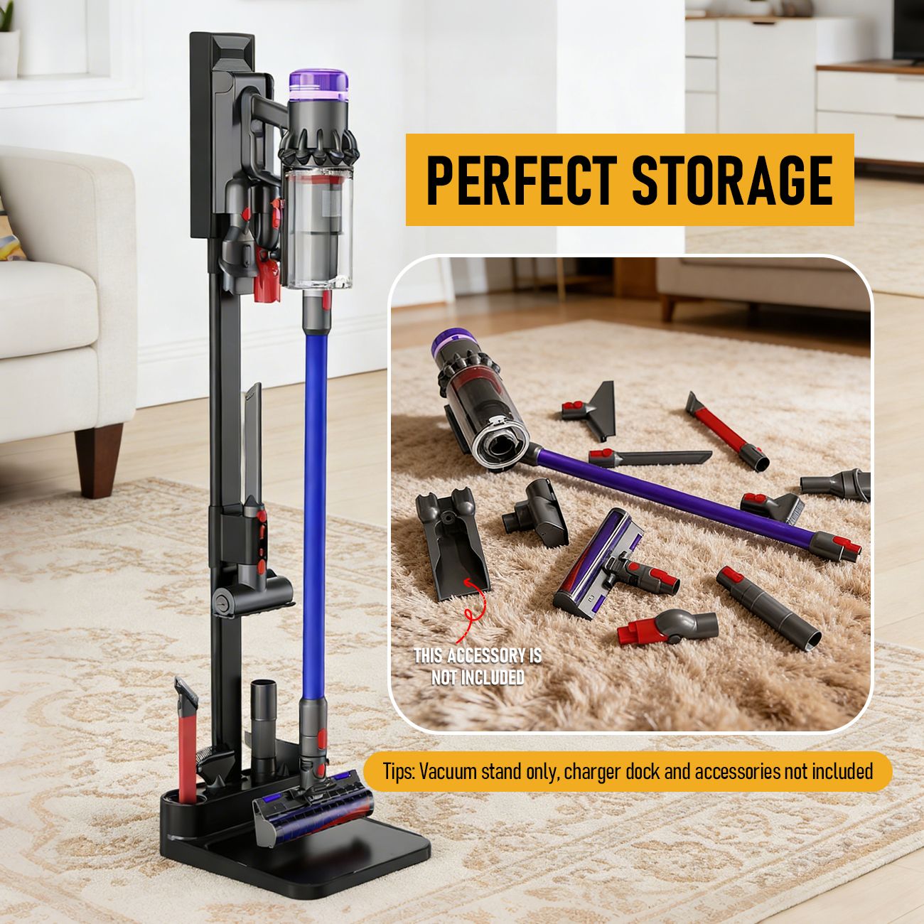 Freestanding Vacuum Stand for Dyson V-Series