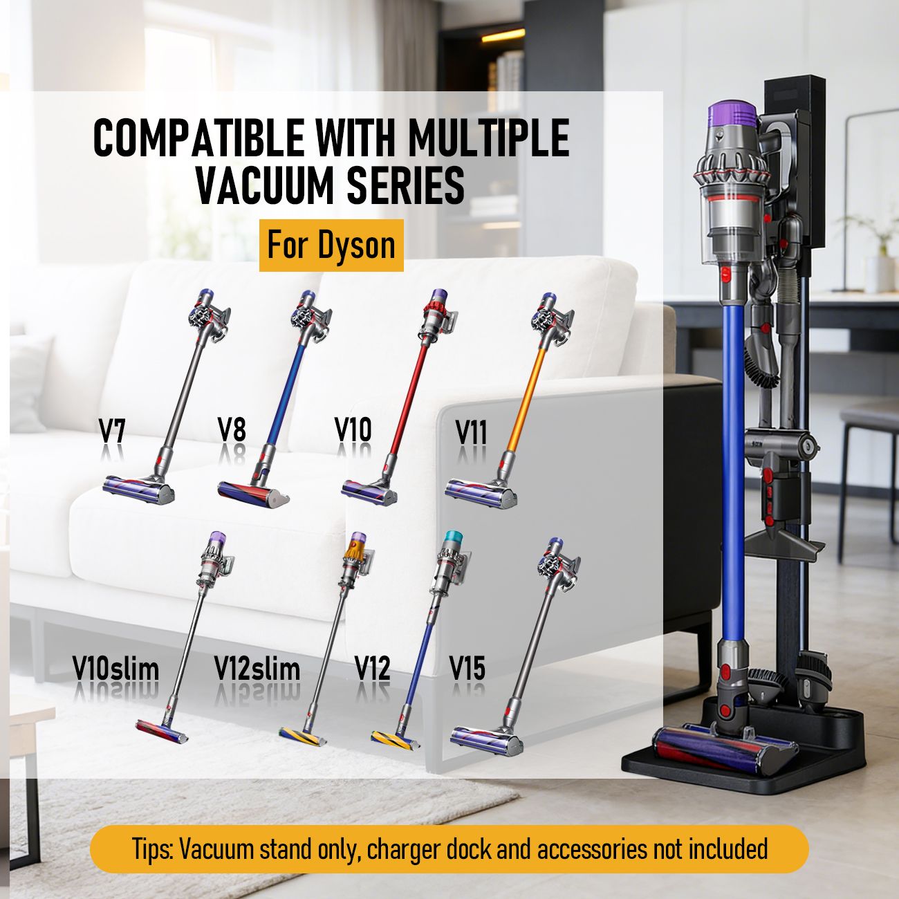 Freestanding Vacuum Stand for Dyson V-Series