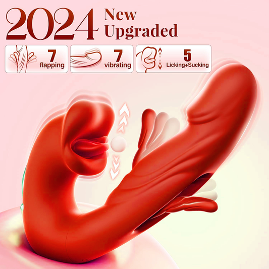 7-Speed G-Spot Vibrator - Red