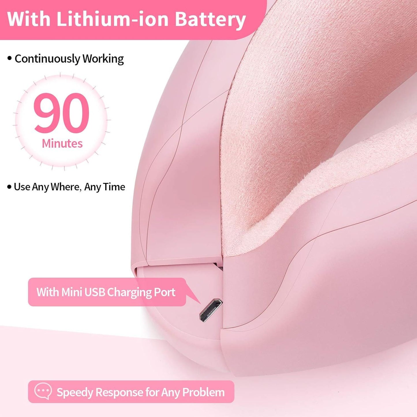 Heated Eye Massager with Bluetooth