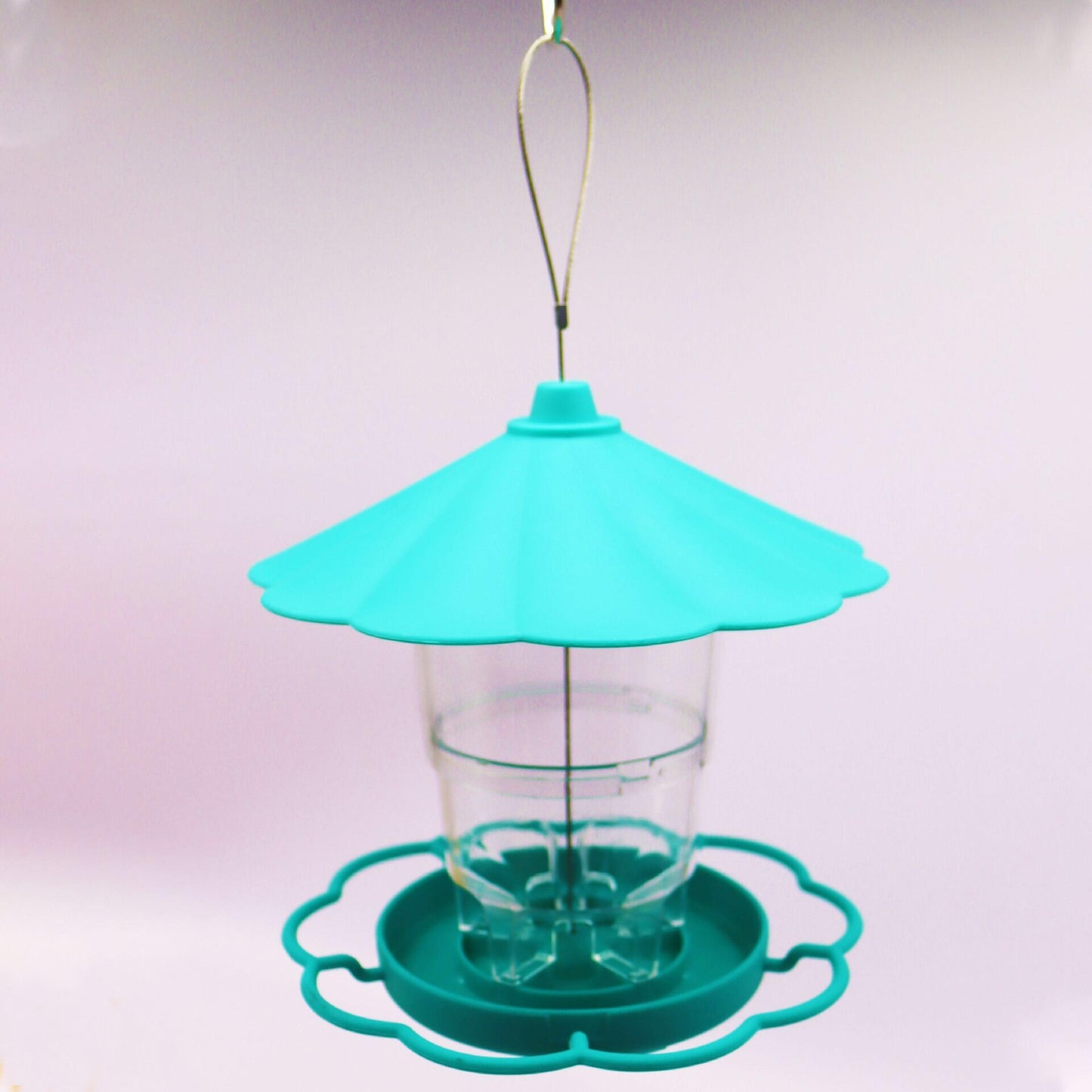 Automatic Hanging Large Capacity Multi-functional Bird Feeder  Color: Grey