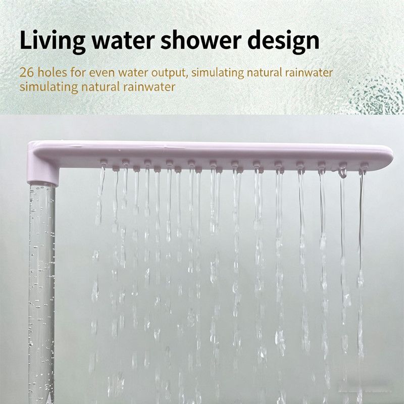 Blue Automatic Bird Bath Tub - 1pc