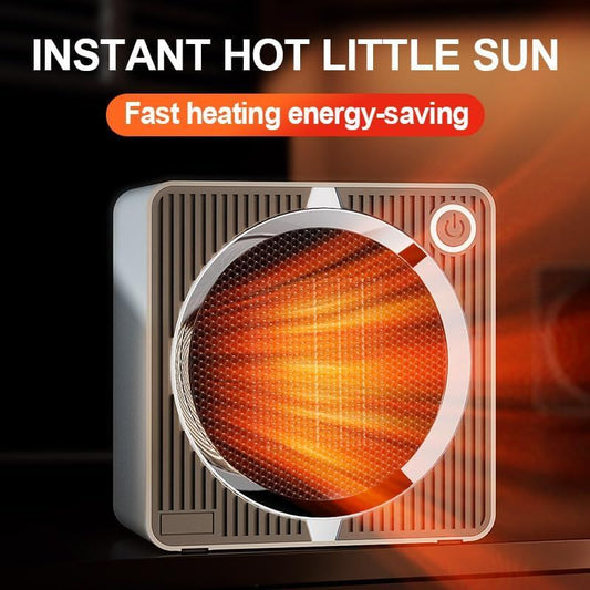 Black 500W Mini Space Heater