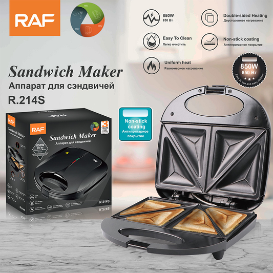 RAF 750W Sandwich Maker