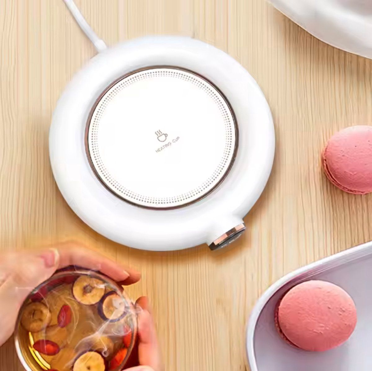 USB Coffee Cup Warmer Plate for Home and Tea Cups