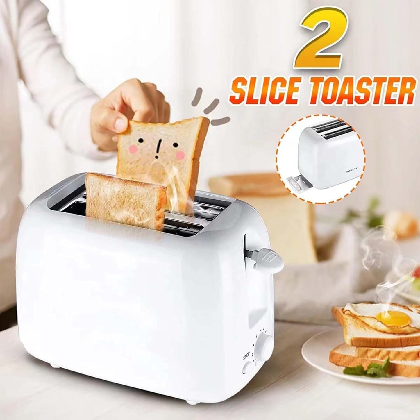 Toaster - White