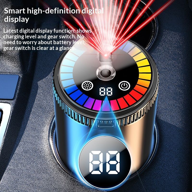 Smart Car Air Freshener with Atmosphere Light
