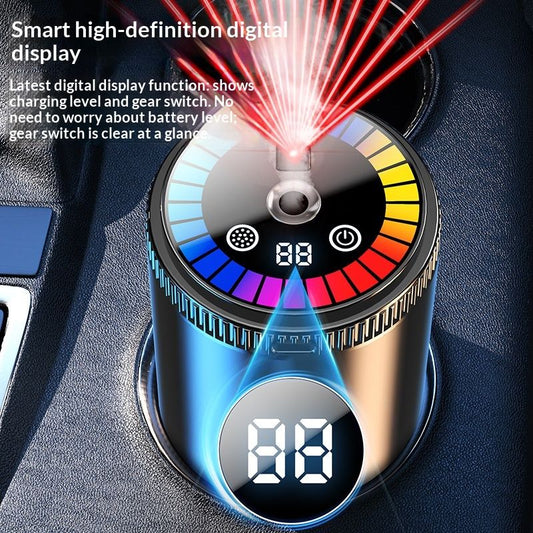 Smart Car Air Freshener with Atmosphere Light