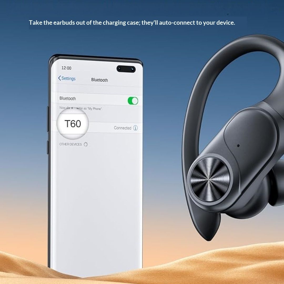 Wireless Sports Earbuds with Charging Case