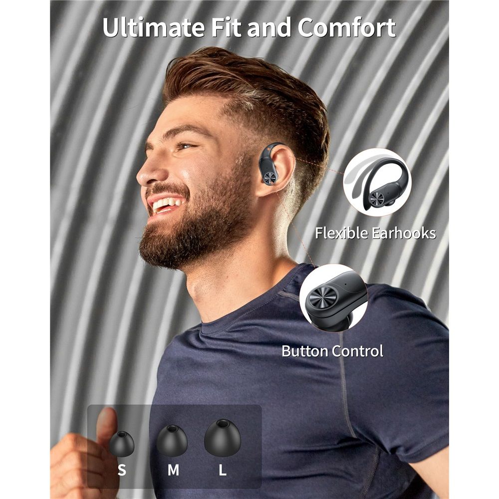 Wireless Sports Earbuds with Charging Case