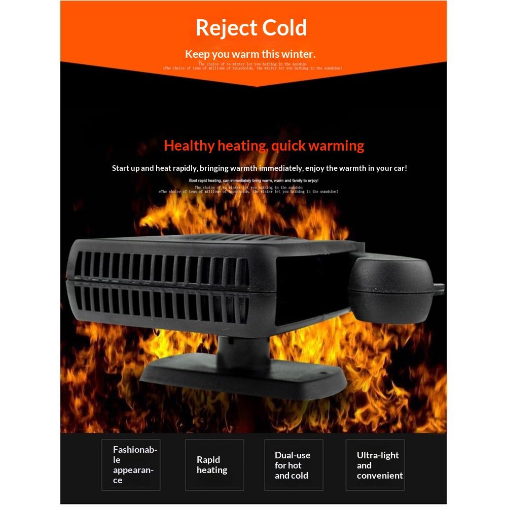 12V Portable Car Heater & Defroster