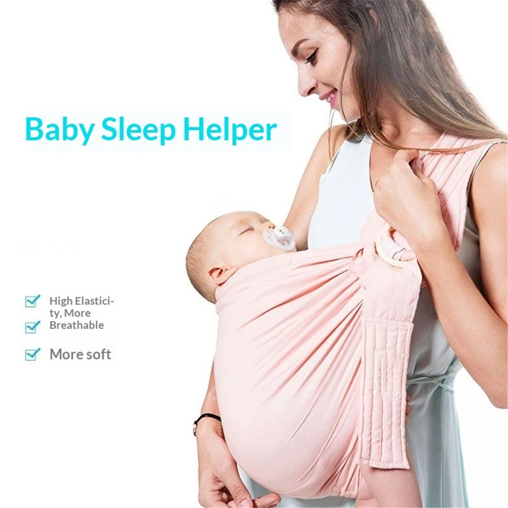 Baby Ring Sling Carrier - Pink