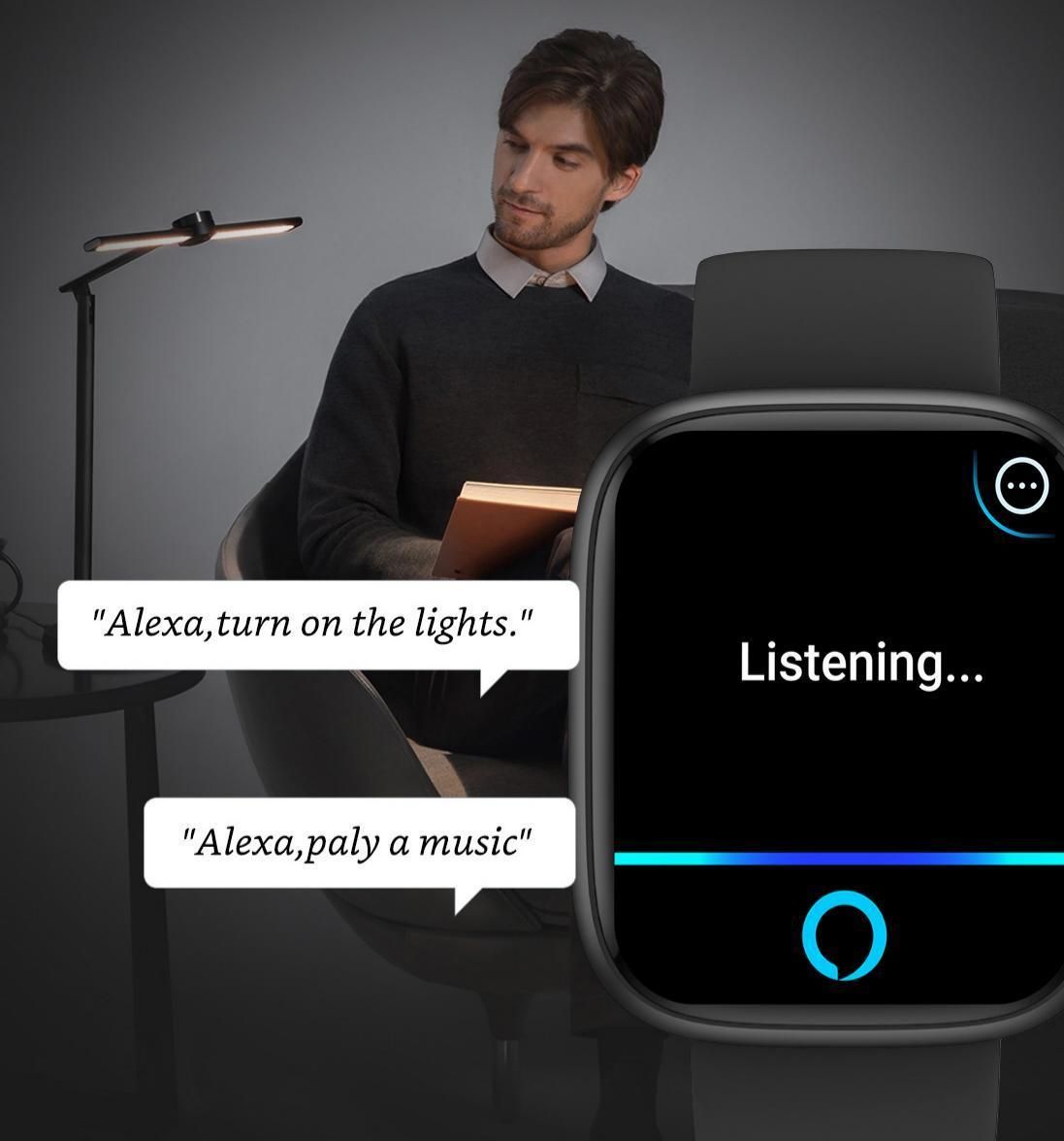 Apricot Bluetooth Calling Smart Watch