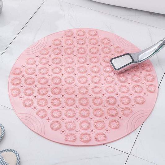 Non-Slip Bath Mat 55cm - Pink