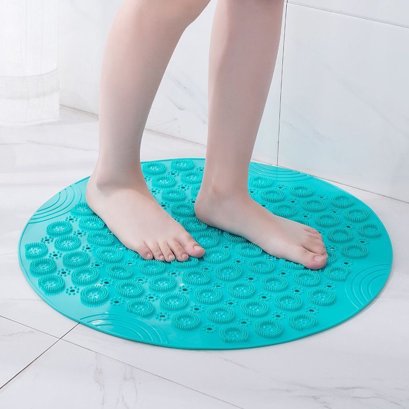 Non-Slip Bath Mat 55cm - Pink