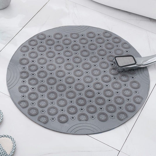 Non-Slip Bath Mat 55cm - Grey