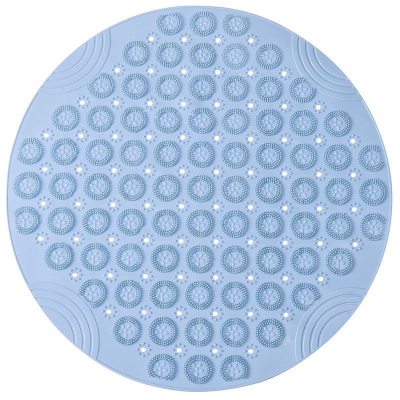 Non-Slip Bath Mat 55cm - Grey