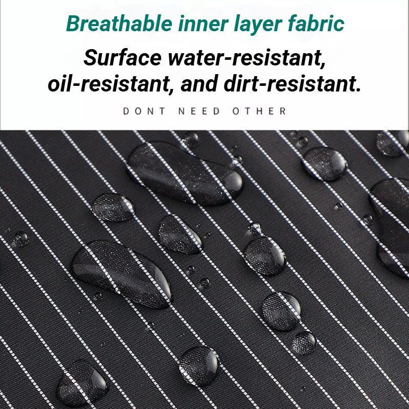 Waterproof Aprons 2 Pack - Black