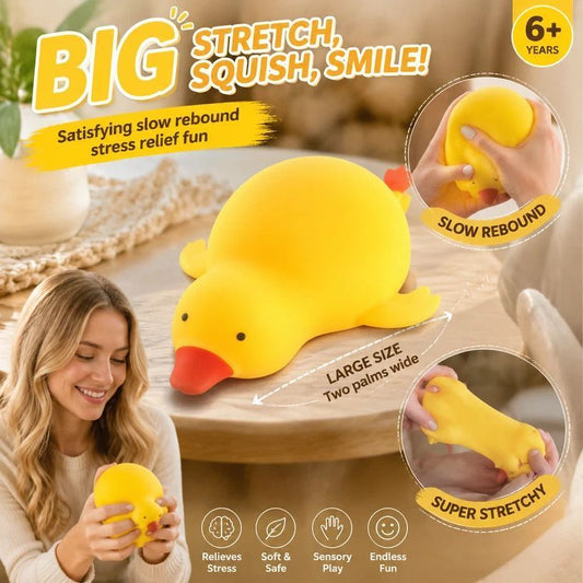 Cheerful Giant Duck Squishy - 33cm