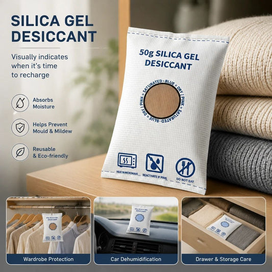 Silica Gel Desiccant Packs
