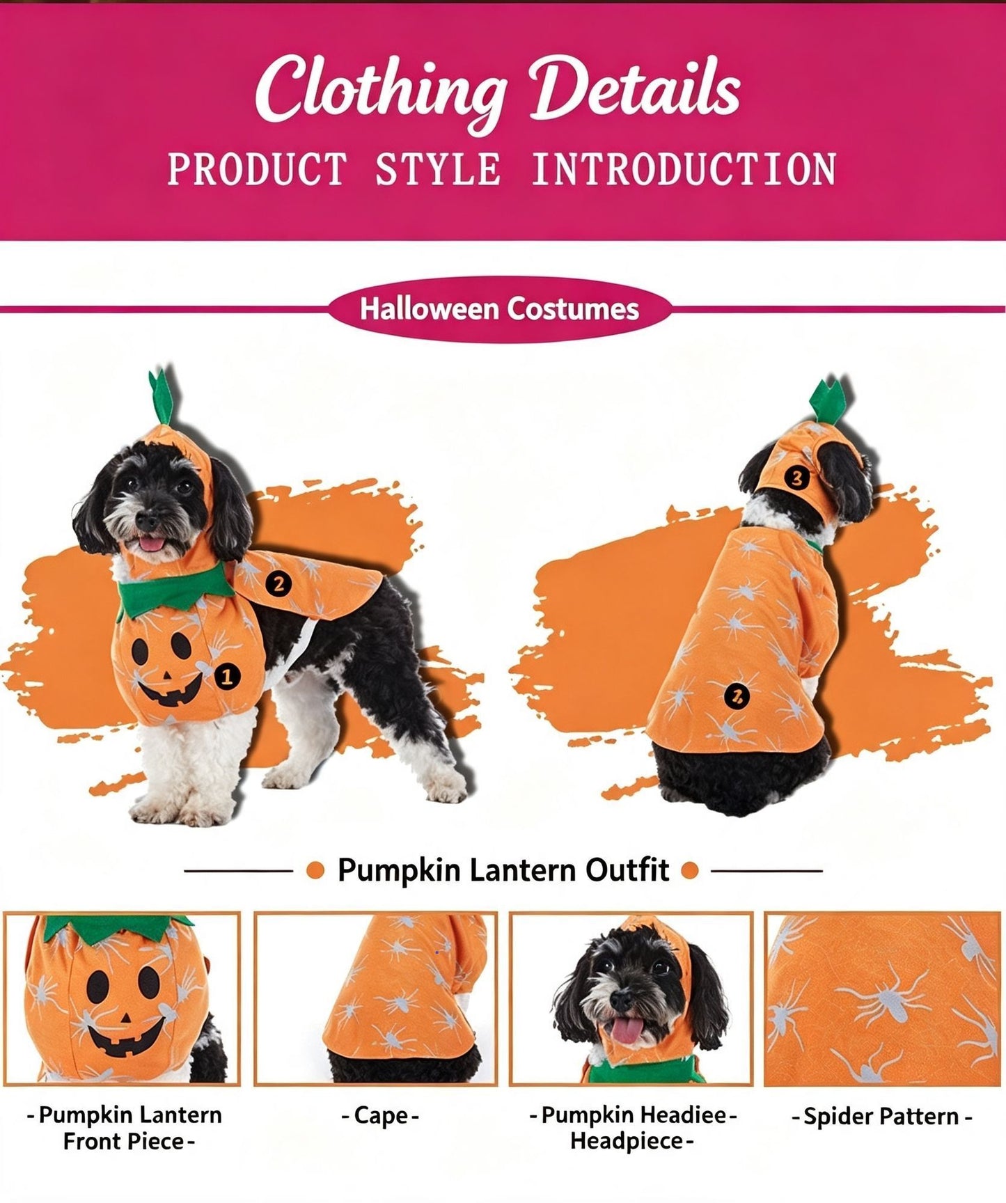 Pet Christmas Costume - Size S