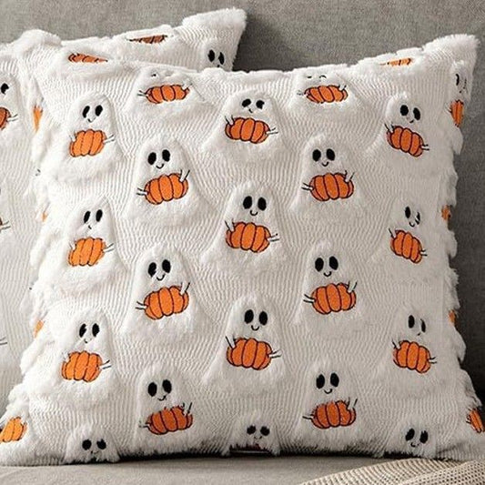 Pumpkin Ghost Cushion Cover Set - 2 Pack