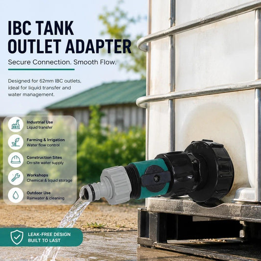 IBC Tank Valve Nipple Connector S62