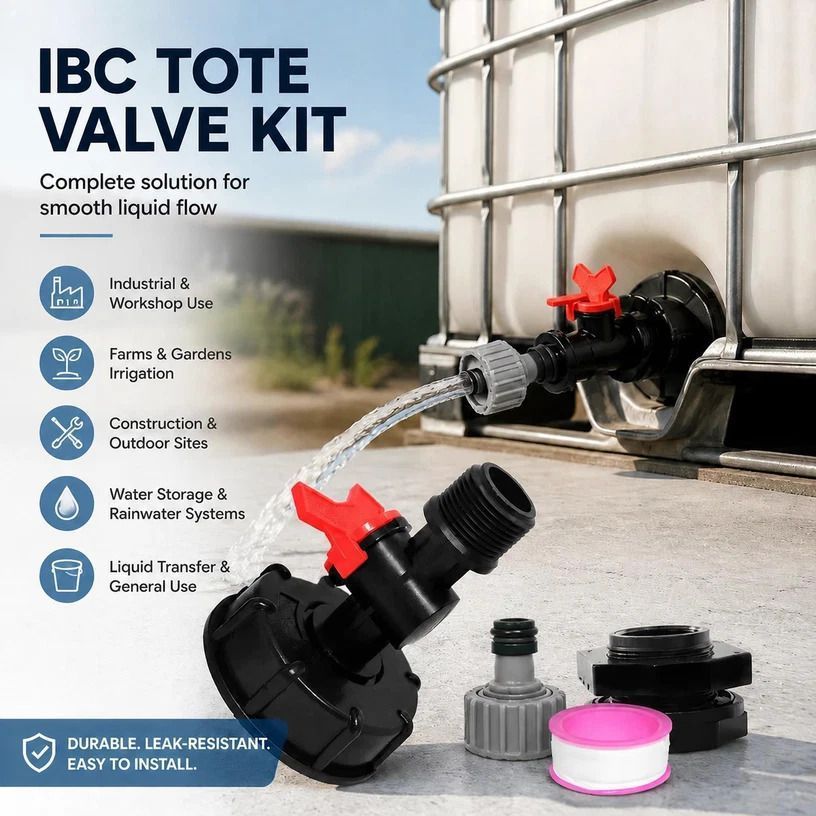 IBC Tank Dual Function Fitting S60x6
