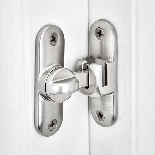 2-Pack No-Drill Door Latch Buckle with Screws