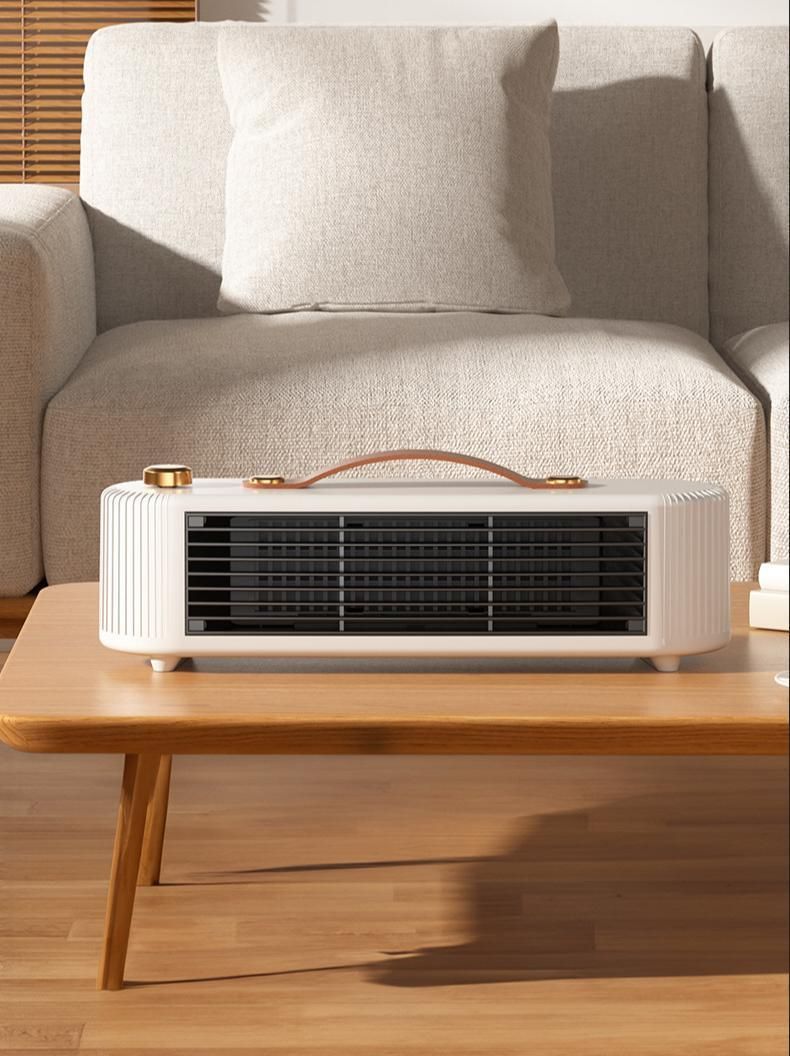 Desktop Space Heater - White
