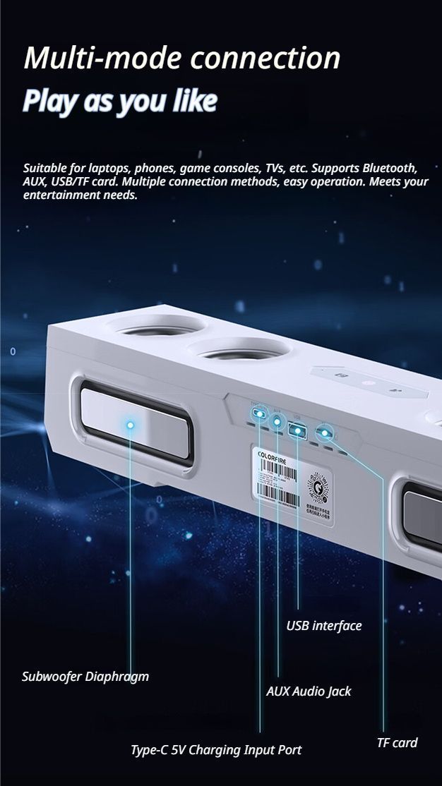 Interstellar X9 Gaming Speaker - Jade White