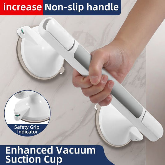 No-Drill Suction Bathroom Grab Bar