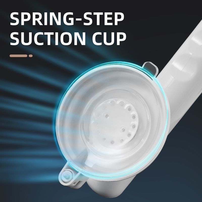 No-Drill Suction Bathroom Grab Bar