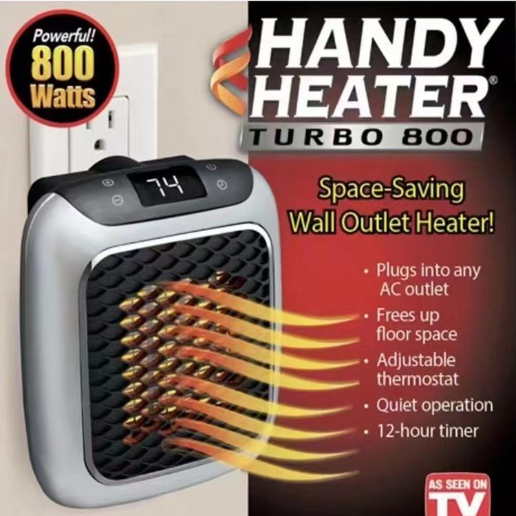 Wall-Mounted Space Heater - Green