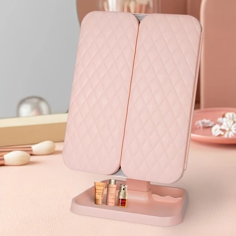 White Rechargeable LED Vanity Mirror