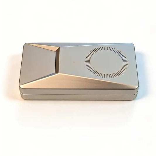 Zinc Alloy Cyber Click Coin - Khaki
