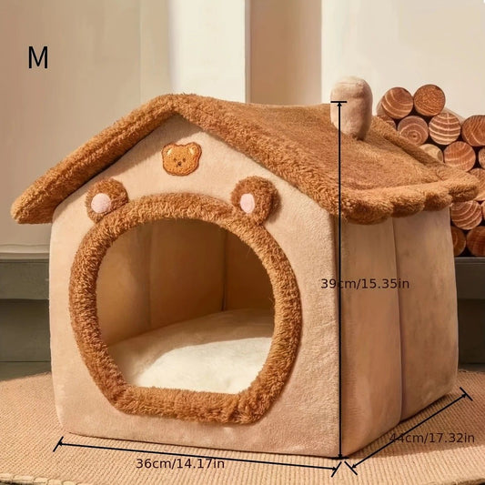 Medium Washable Cat Bed House