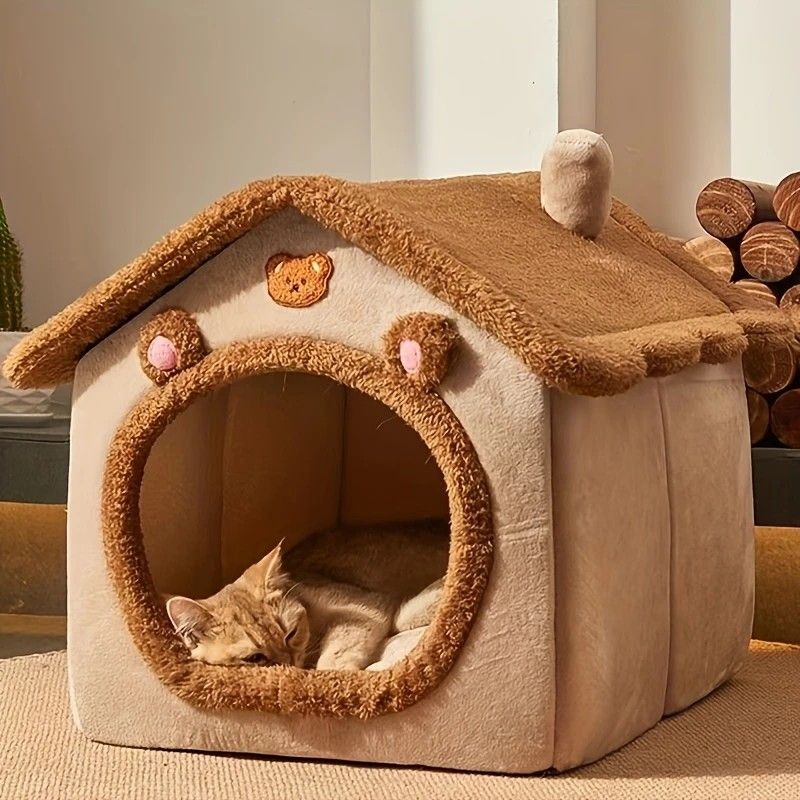 Medium Washable Cat Bed House