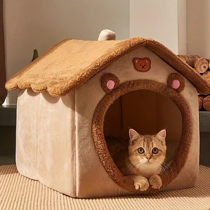 Medium Washable Cat Bed House