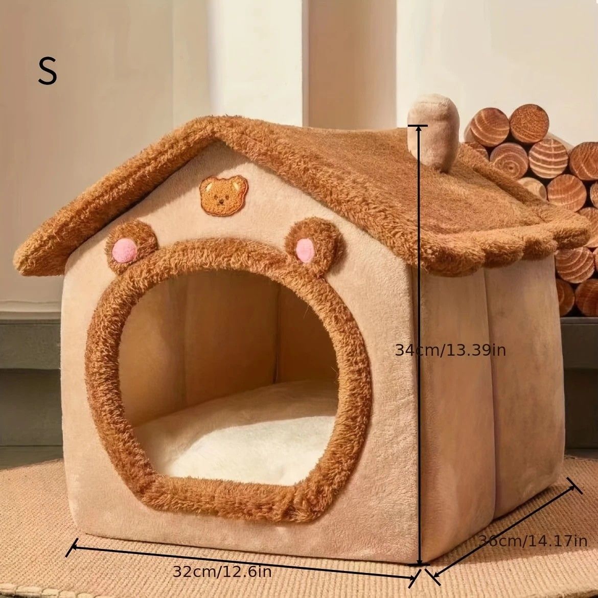 Medium Washable Cat Bed House