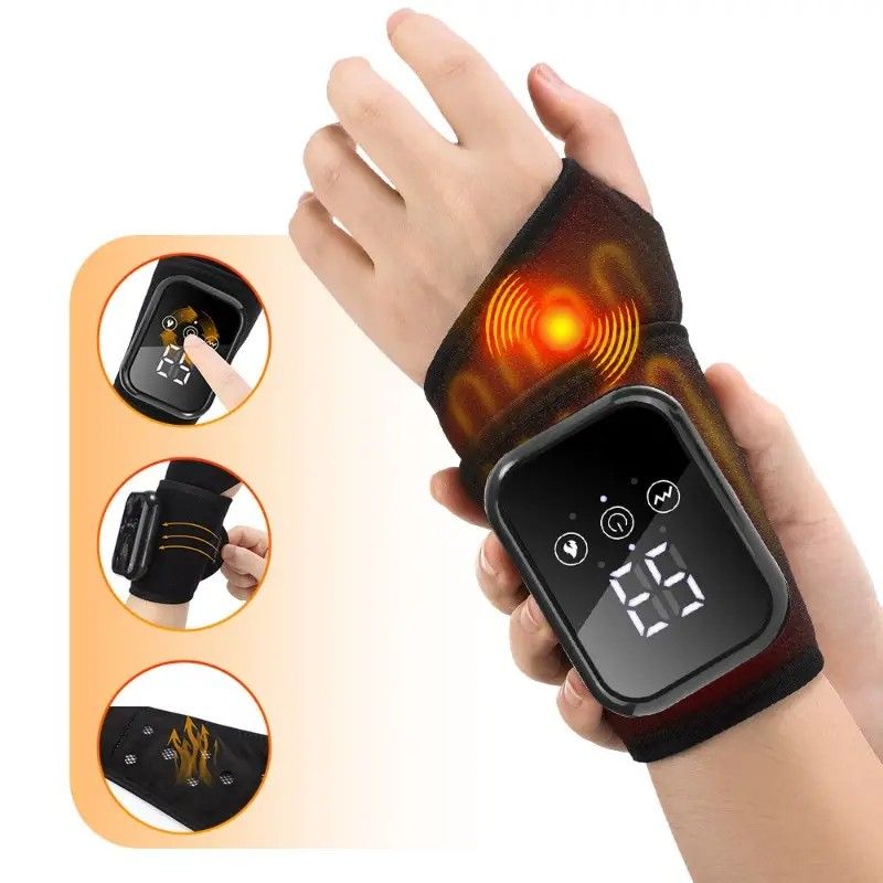 Heated Wrist Massager with Vibration