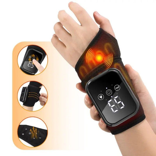 Heated Wrist Massager with Vibration
